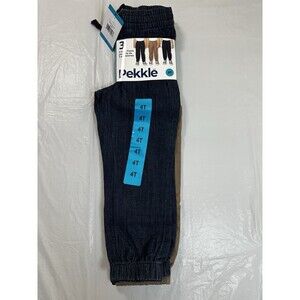 Pekkle 3 Pack Tapered Boys Pant  Beige Size 4T New With Tags